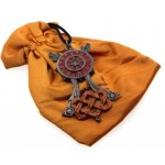 Briar Dharma Charms Buddhist Wheel Pendant